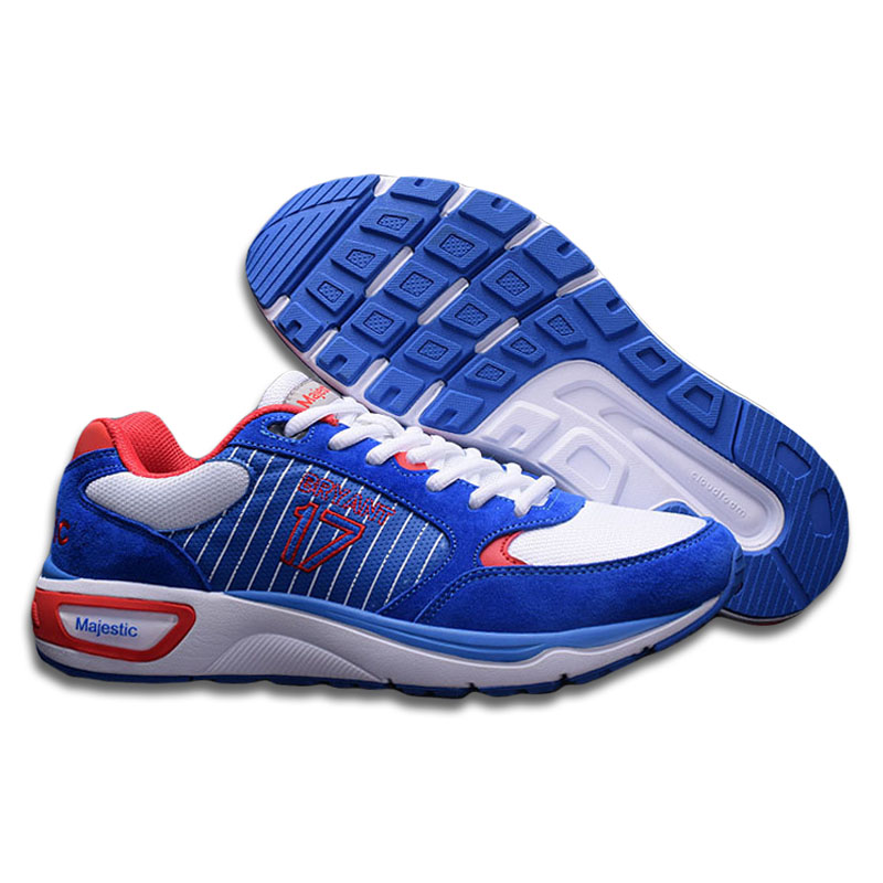 Men Chicago Cubs #17 Kris Bryant Royal MLB Edition Fashion Shoes