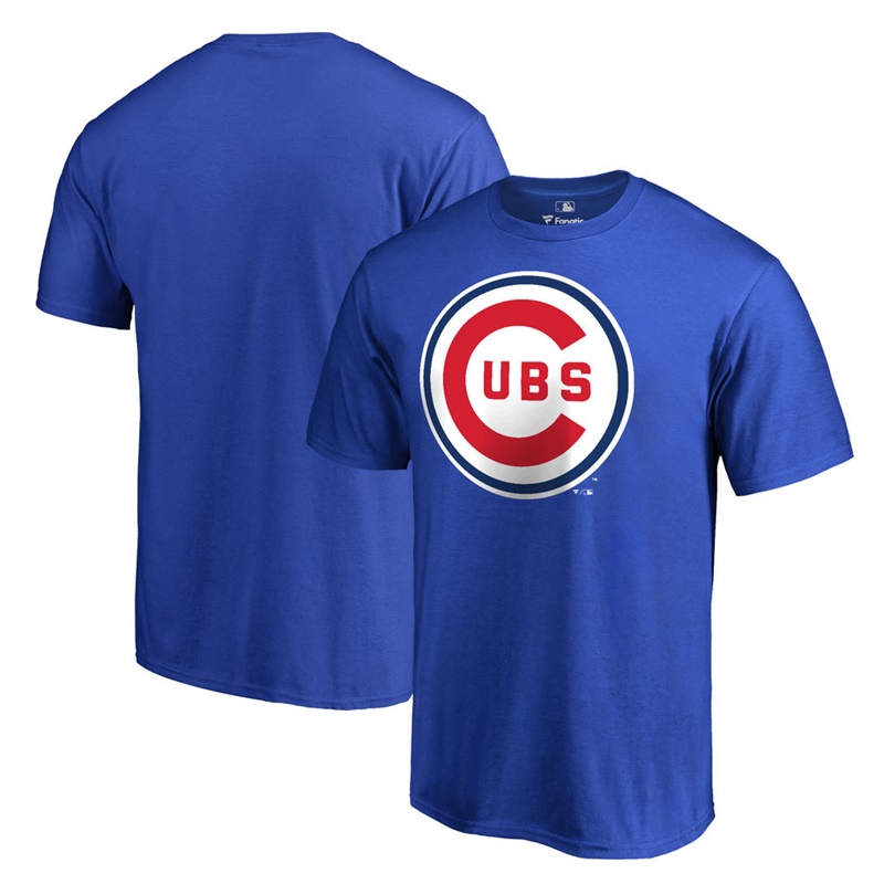 Men Chicago Cubs Royal Cooperstown Collection Forbes Big & Tall T-Shirt