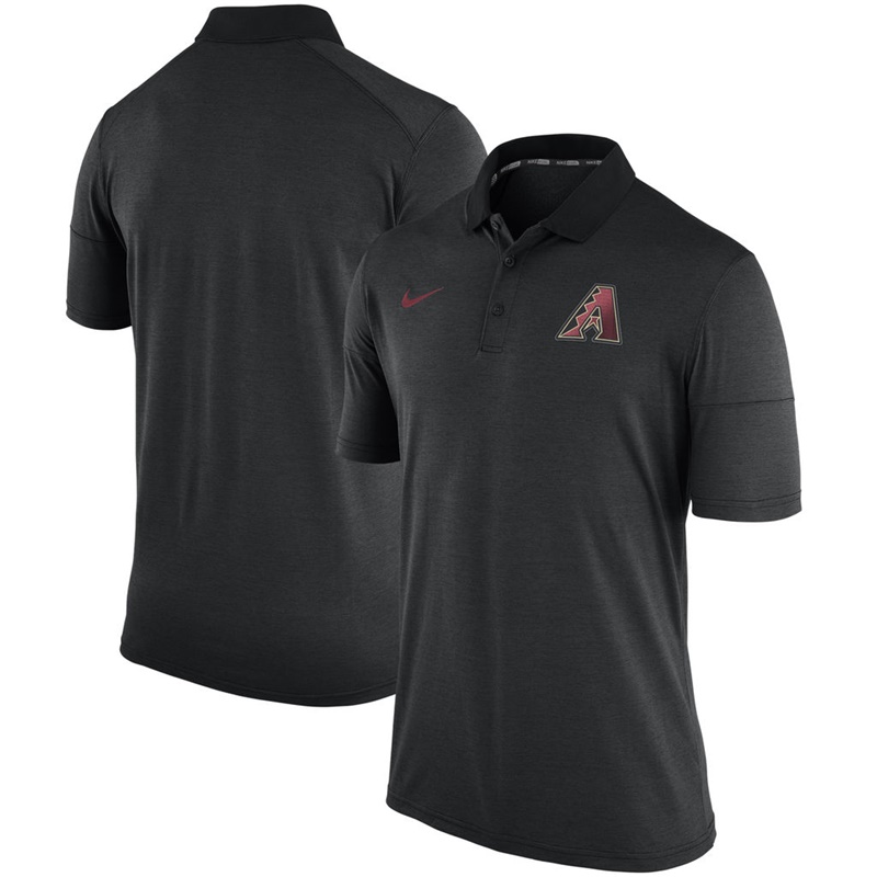 Men Arizona Diamondbacks Black Fashion Polo Shirt