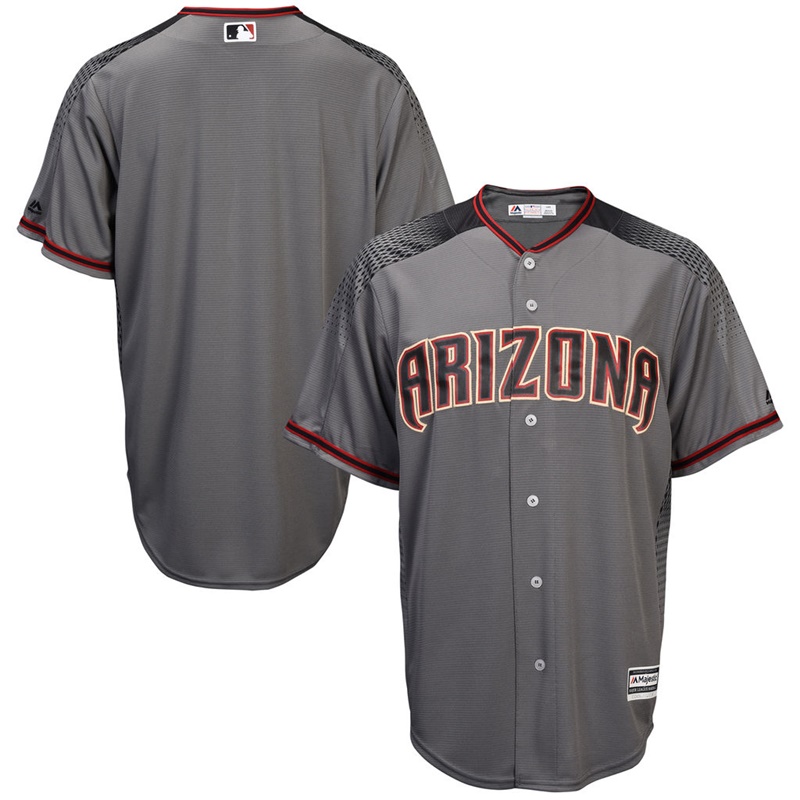 Men Arizona Diamondbacks Gray Team Jersey