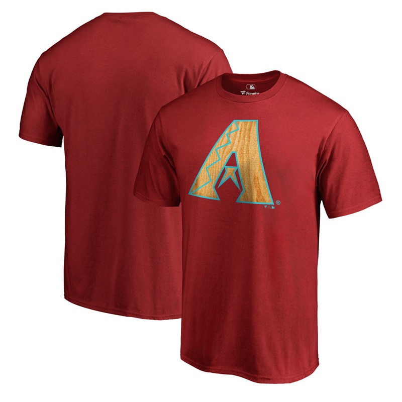 Men Arizona Diamondbacks Red Slugger T-Shirt