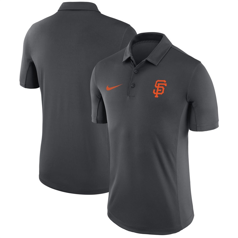 Men San Francisco Giants Anthracite Franchise Polo Shirt