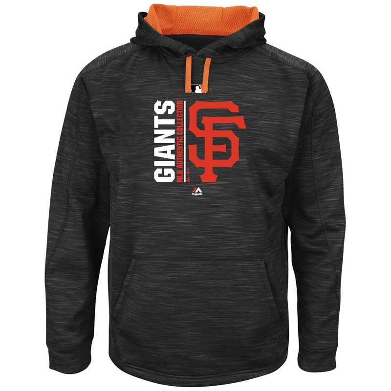 Men San Francisco Giants Black Big & Tall Team Icon Streak Pullover Hoodie