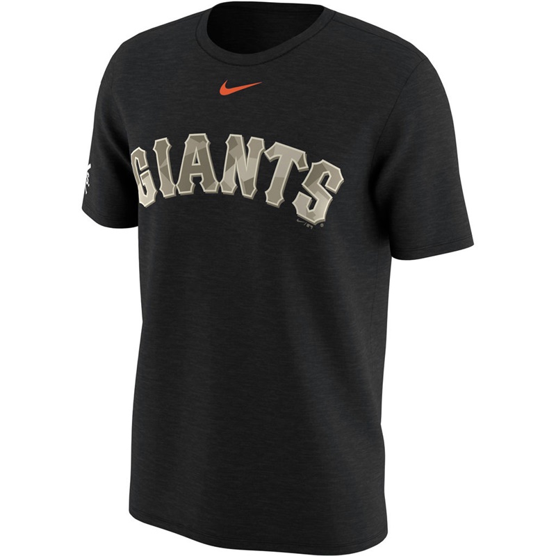 San Francisco Giants Black Memorial Day T-Shirt -  Men