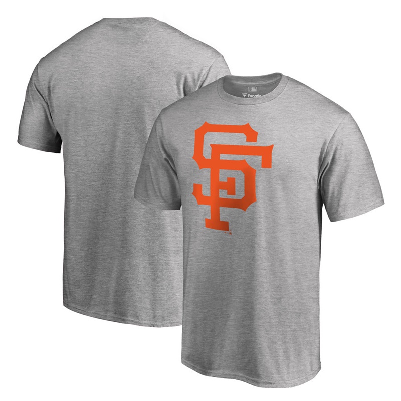 Men San Francisco Giants Gray Cooperstown Collection Forbes T-Shirt