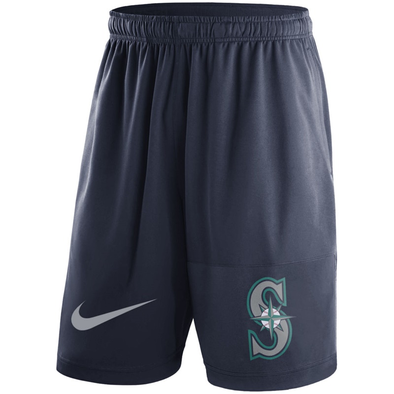 Men Seattle Mariners Navy Dry Fly Shorts