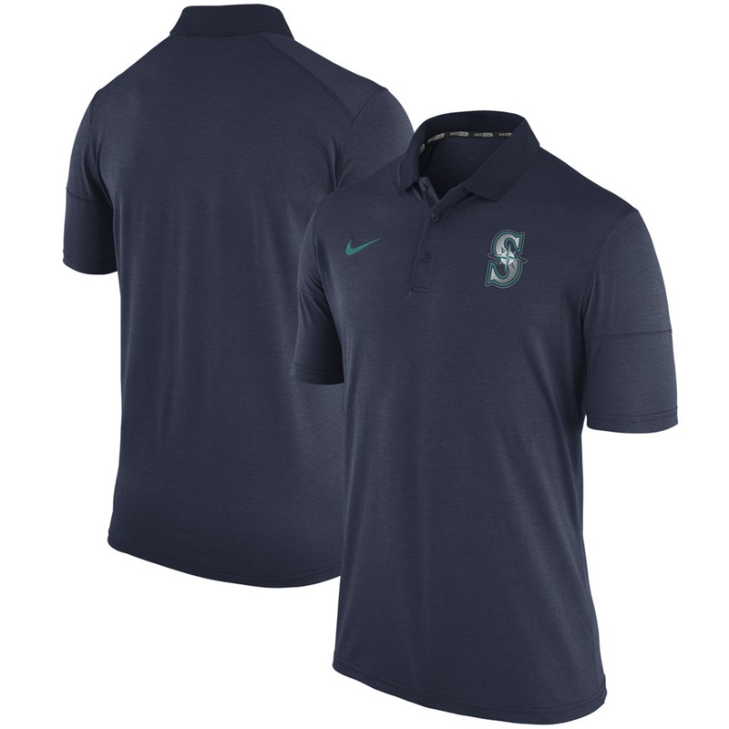 Men Seattle Mariners Navy Fashion Polo Shirt