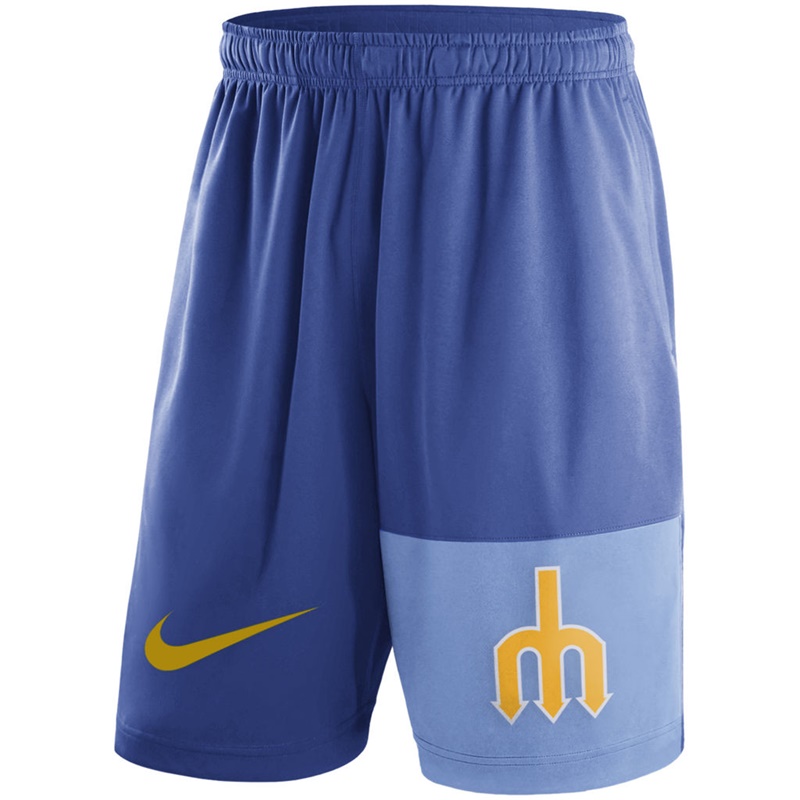 Men Seattle Mariners Royal Cooperstown Collection Dry Fly Shorts