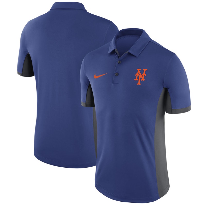 Men New York Mets Royal Franchise Polo Shirt