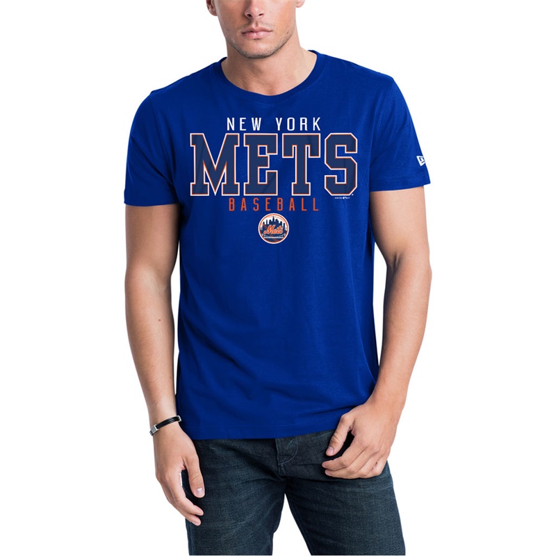 Men New York Mets Royal Jersey T-Shirt