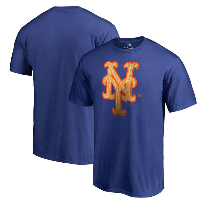 Men New York Mets Royal Slugger T-Shirt