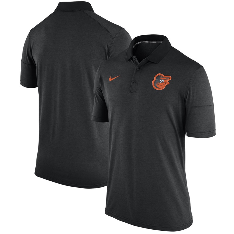 Men Baltimore Orioles Black Fashion Polo Shirt