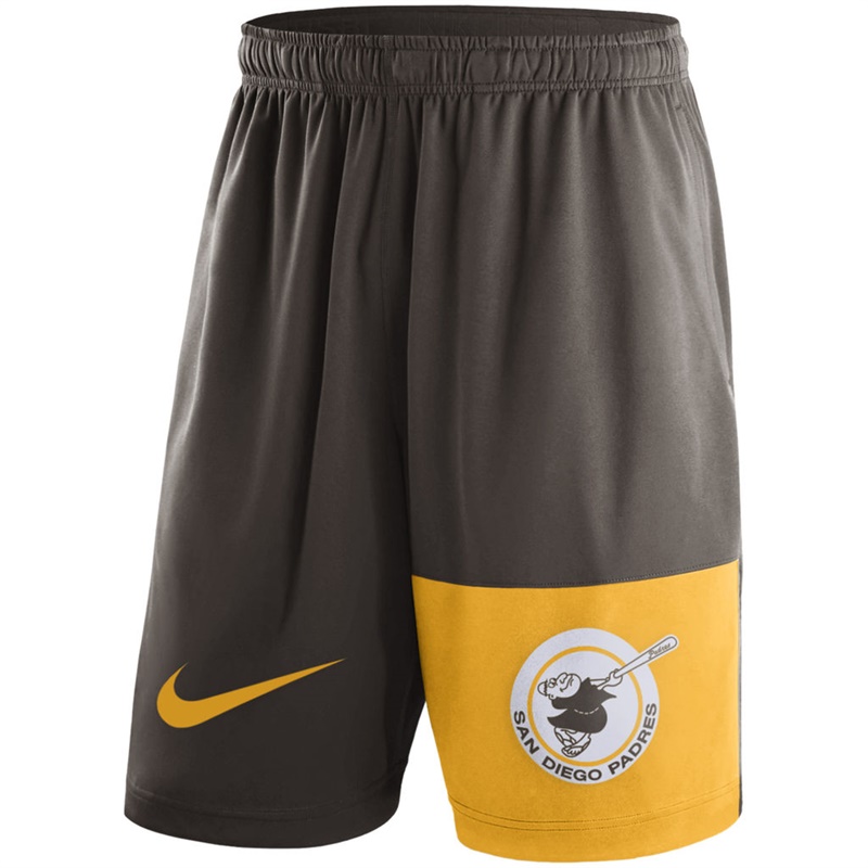 Men San Diego Padres Brown Cooperstown Collection Dry Fly Shorts