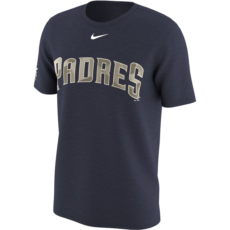 San Diego Padres Navy Memorial Day T-Shirt -  Men