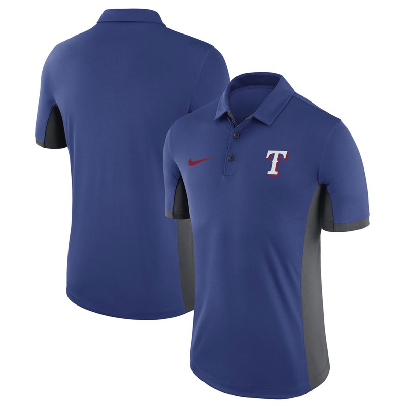 Men Texas Rangers Royal Franchise Polo Shirt