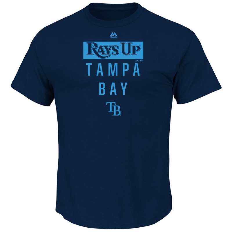 Men Tampa Bay Rays Have Pride Navy T-Shirt