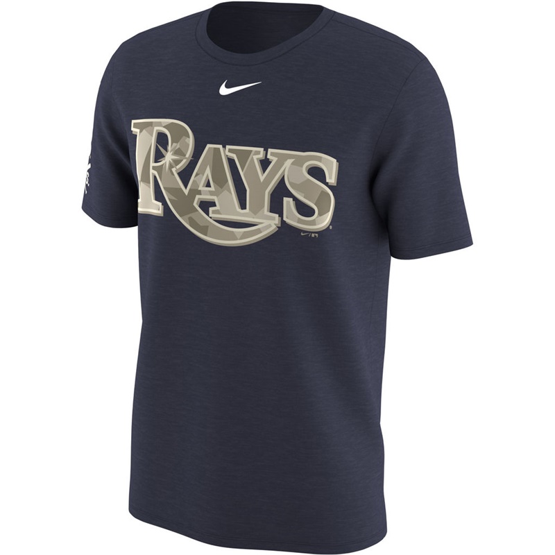 Tampa Bay Rays Navy Memorial Day T-Shirt -  Men