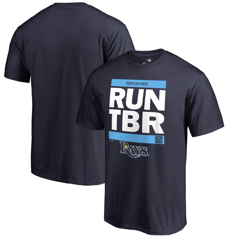 Men Tampa Bay Rays Navy RUN CTY T-Shirt