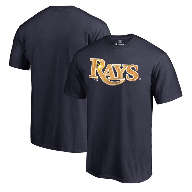 Men Tampa Bay Rays Navy Slugger T-Shirt