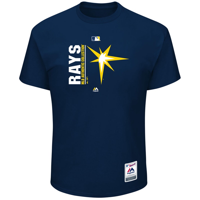 Men Tampa Bay Rays Navy Team Icon T-Shirt