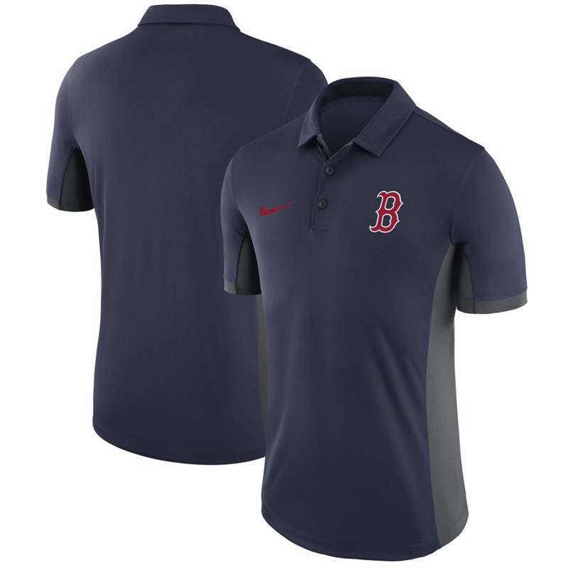 Men Boston Red Sox Navy Franchise Polo Shirt