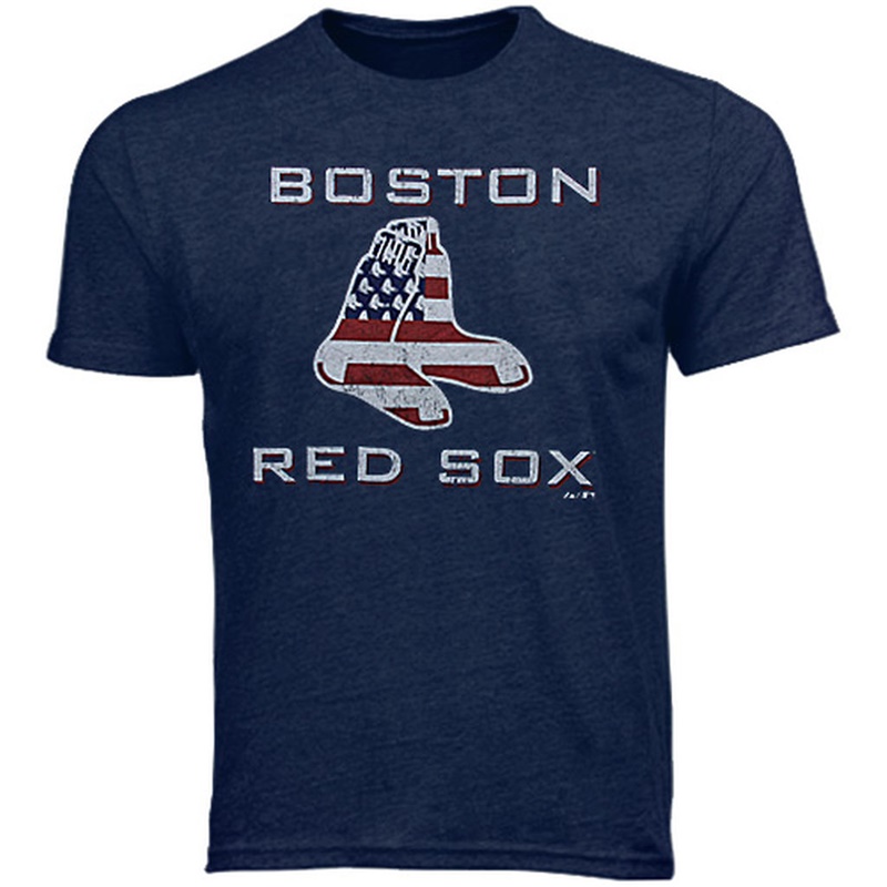 Boston Red Sox Navy Stars & Stripes T-Shirt - Men