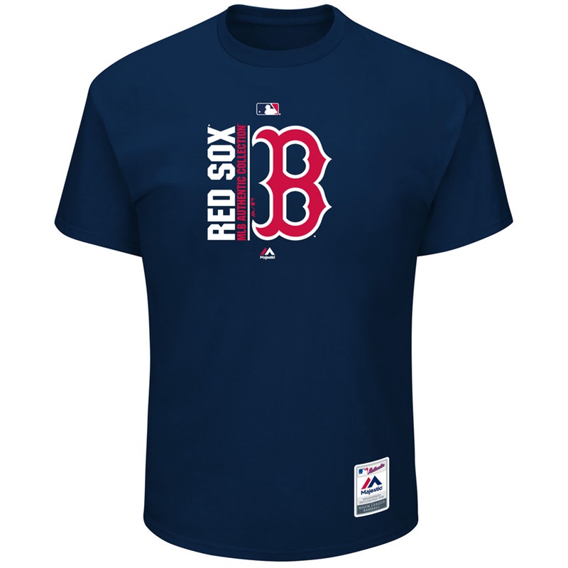 Men Boston Red Sox Navy Team Icon T-Shirt