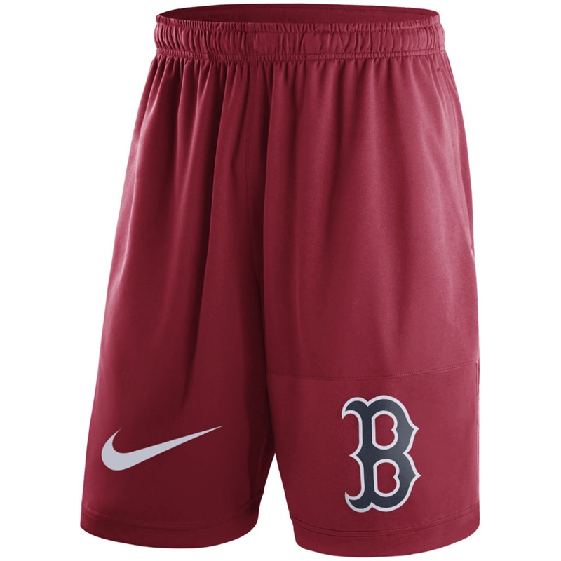 Men Boston Red Sox Red Dry Fly Shorts