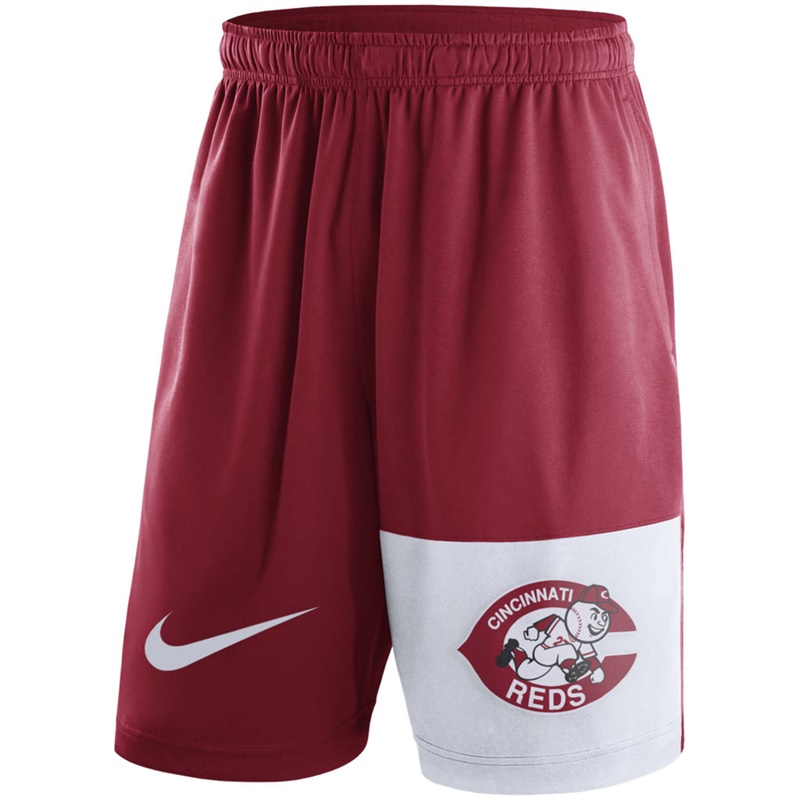 Men Cincinnati Reds Red Cooperstown Collection Dry Fly Shorts