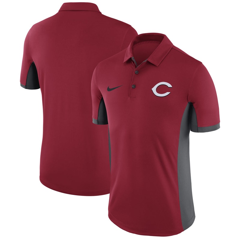 Men Cincinnati Reds Red Franchise Polo Shirt