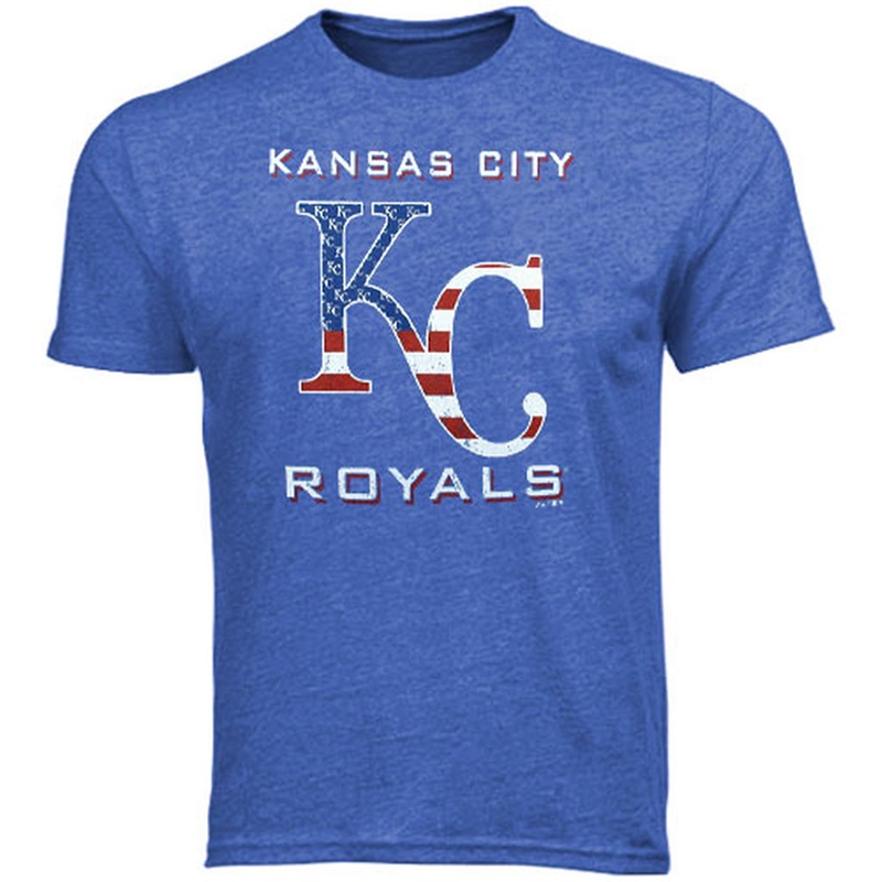 Kansas City Royals Royal Stars & Stripes T-Shirt - Men