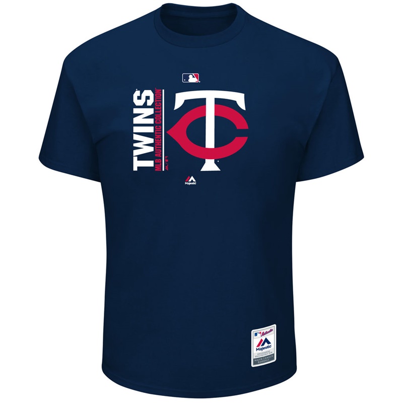 Men Minnesota Twins Navy Team Icon T-Shirt