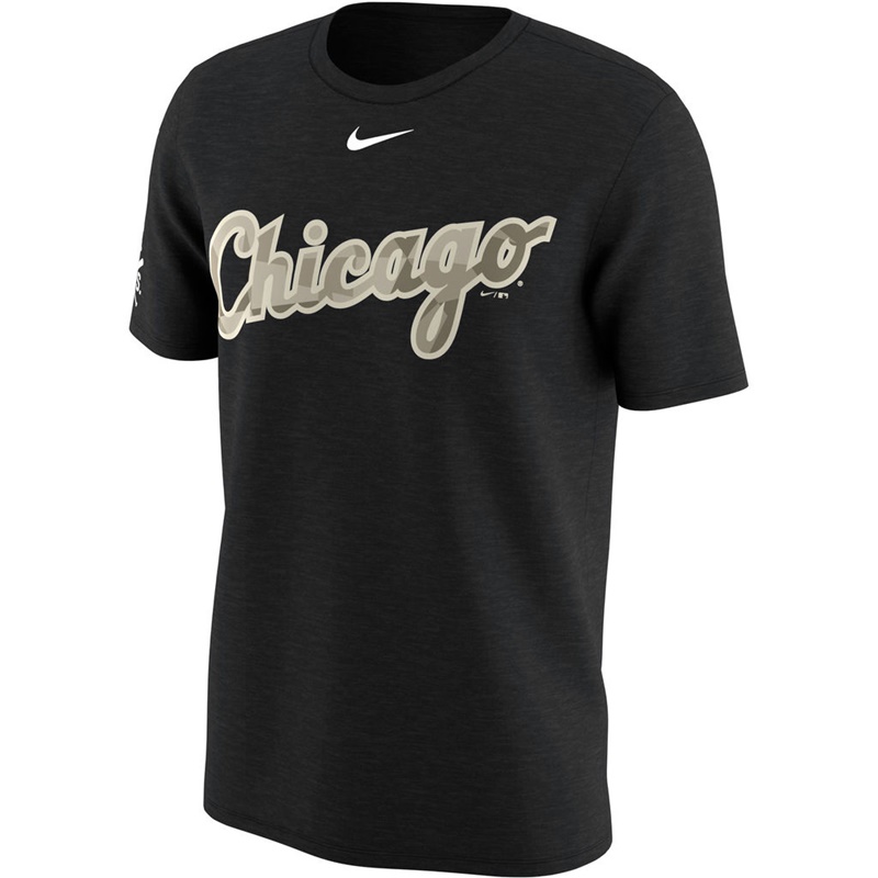 Chicago White Sox Black Memorial Day T-Shirt -  Men