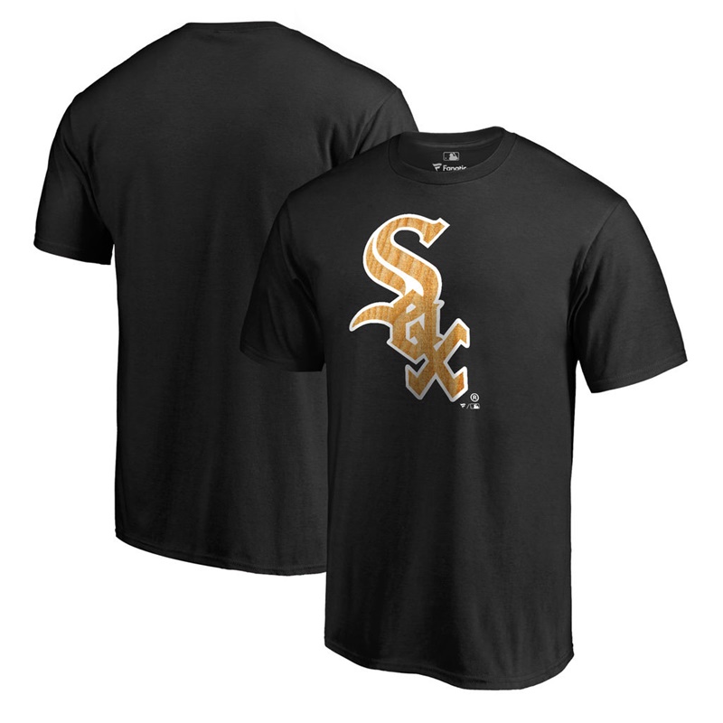 Men Chicago White Sox Black Slugger T-Shirt