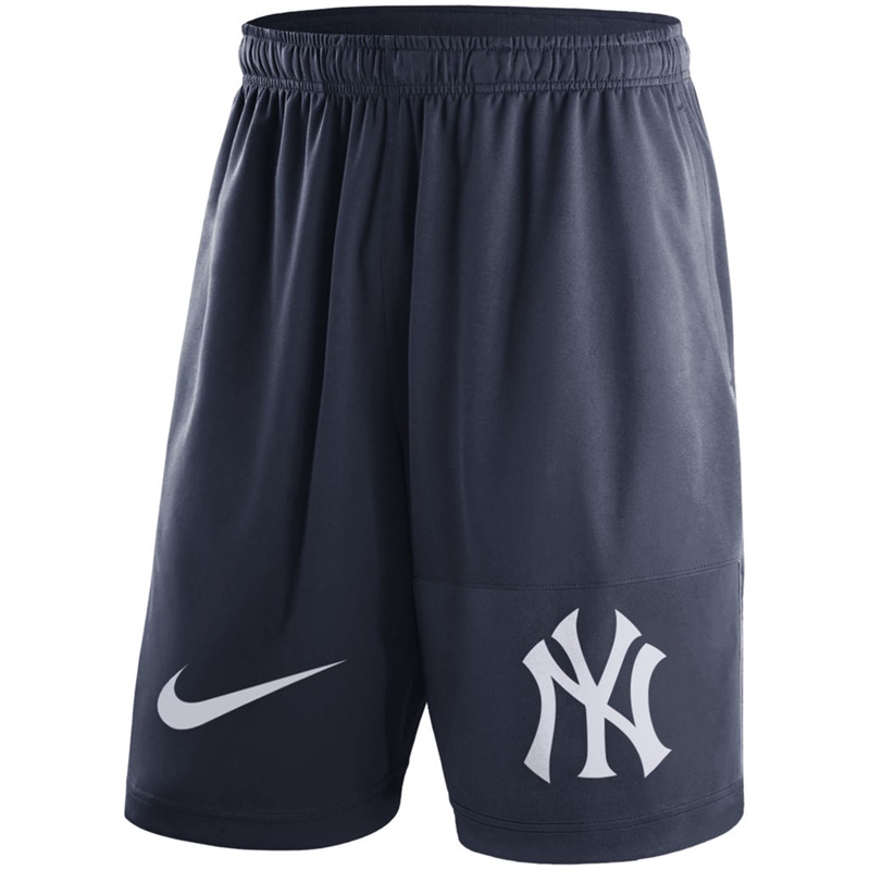 Men New York Yankees Navy Dry Fly Shorts