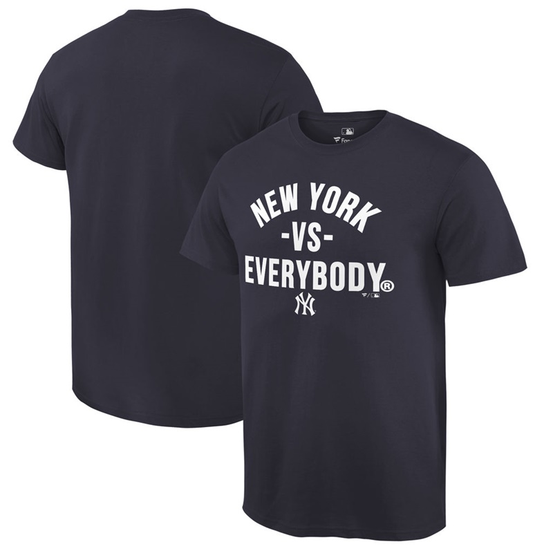 Men New York Yankees Navy MLB vs. Everybody T-Shirt