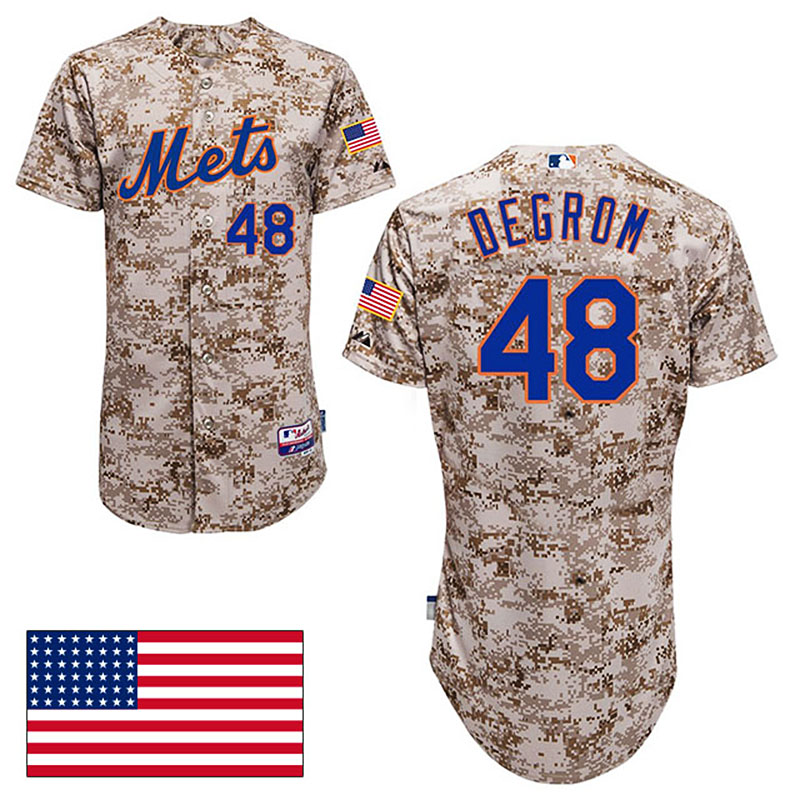 MLB New York Mets #48 Jacob deGrom Jersey