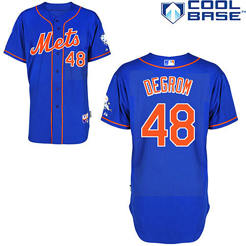 MLB New York Mets #48 Jacob deGrom Jersey