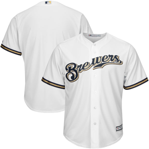 Milwaukee Brewers White 2016 Cool Base Team Jersey