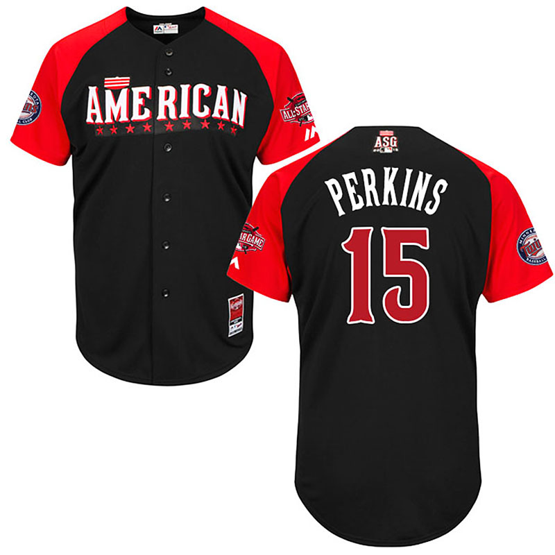 2015 MLB All Star American Minnesota Twins #15 Glen Perkins Jersey