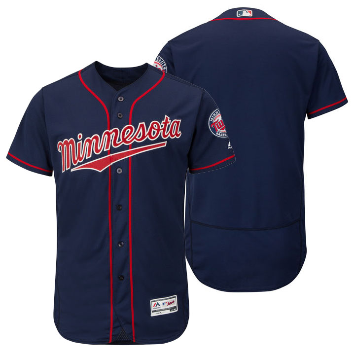 Minnesota Twins Majestic Navy Flexbase Authentic Collection Team Jersey