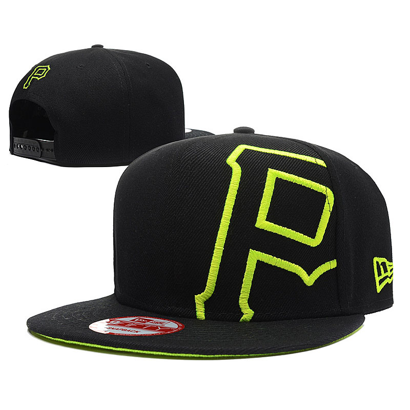 Pittsburgh Pirates New Era Black Adjustable Hat