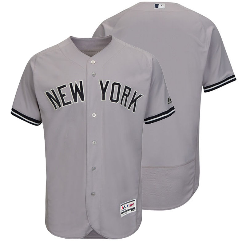 New York Mets Gray Authentic Collection Flexbase Team Jersey