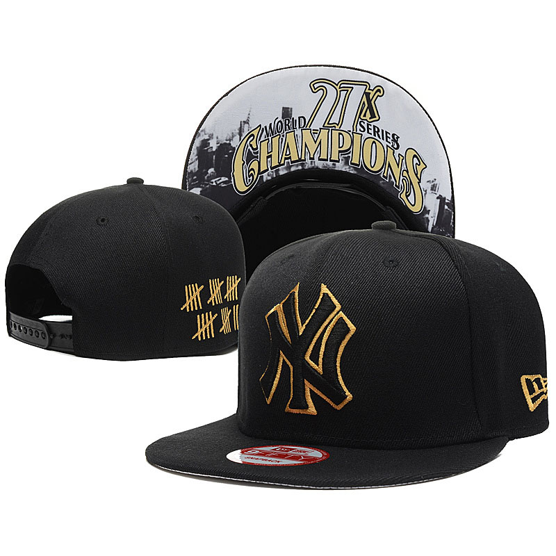 New York Yankees New Era Black World Series Champions 9FIFTY Snapback Adjustable Hat