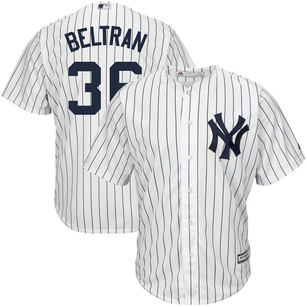 New York Yankees #36 Carlos Beltran Majestic Royal Official Cool Base Player Jersey