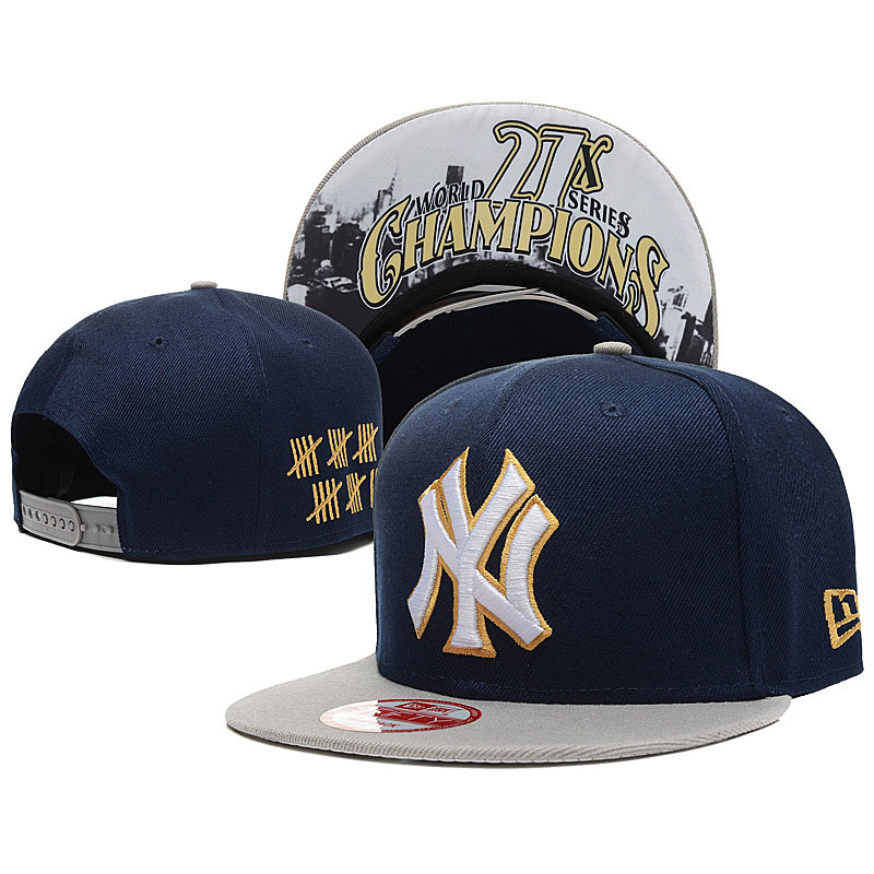 New York Yankees New Era Navy/Gray World Series Champions 9FIFTY Snapback Adjustable Hat