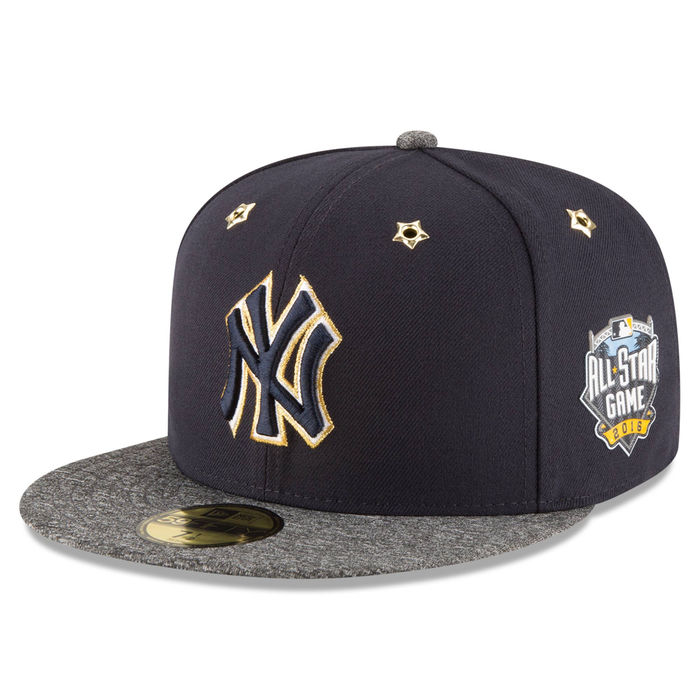 New York Yankees New Era Navy 2016 MLB All-Star Game Patch 59FIFTY Fitted Hat