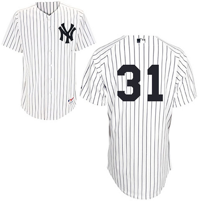 New York Yankees #31 Pedro Feliciano White Home Jersey