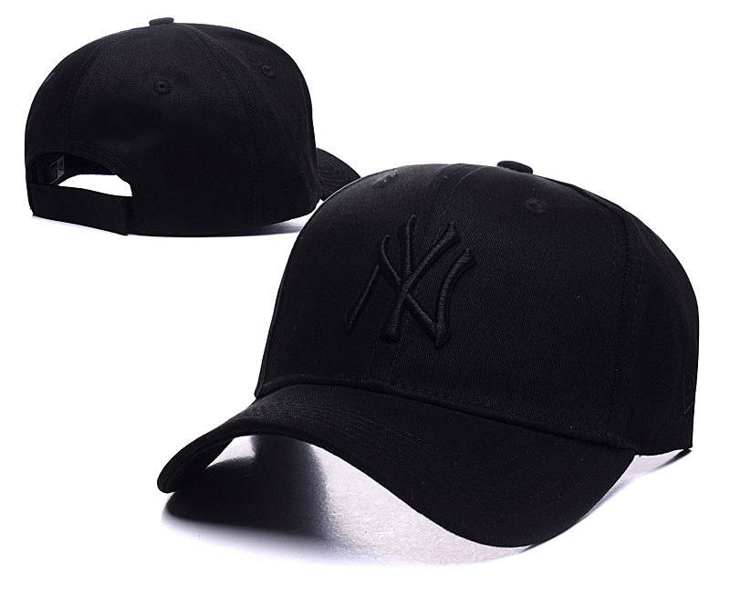 New York Yankees New Era Black Team Flex Hat