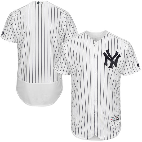 New York Yankees White Flexbase Authentic Collection Team Jersey